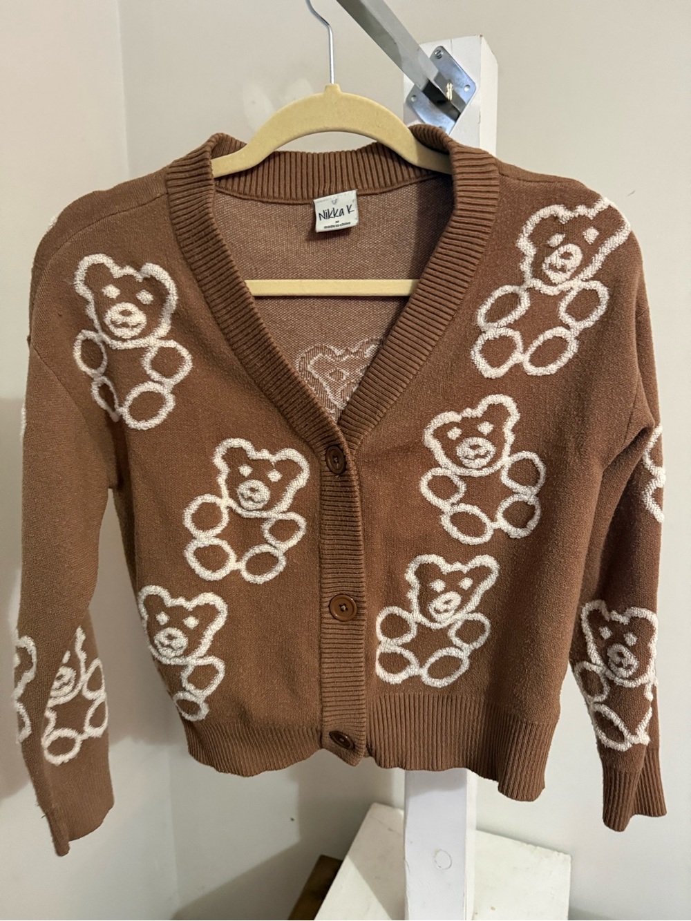Nikka K Teddy Bear Cardigan